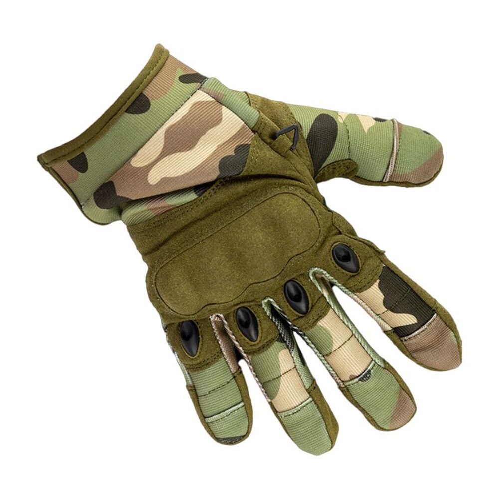 Viper Mens Elite Camo Gloves / Green/Beige